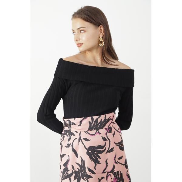 ◇オフショルダーニットプルオーバー | ピンキー＆ダイアン