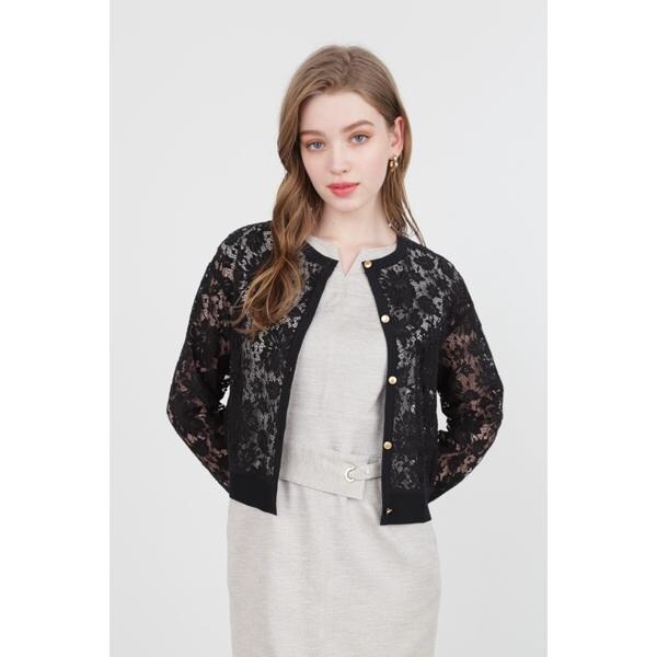 ◇レースコンビカーディガン | ピンキー＆ダイアン(PINKY&DIANNE