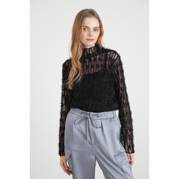 ◇フラットジャージーVネックカットソー | ピンキー＆ダイアン