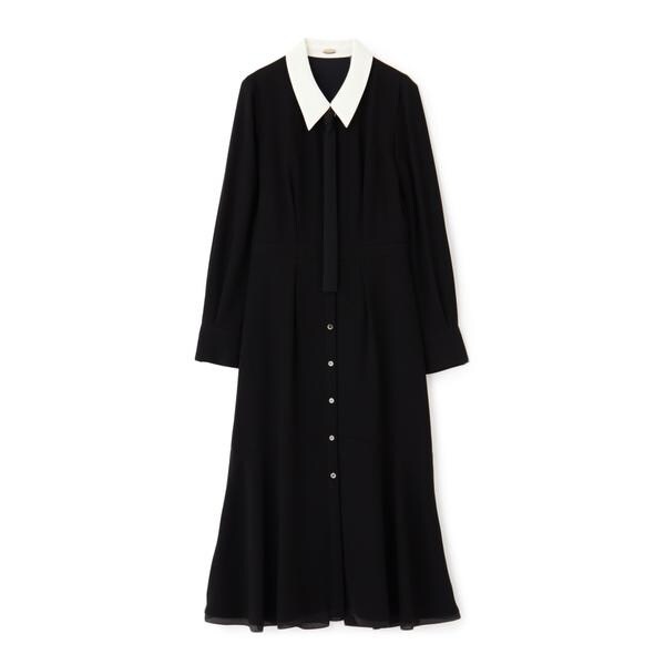 URBAN PRECIOUS] バイカラーシャツワンピース | ピンキー
