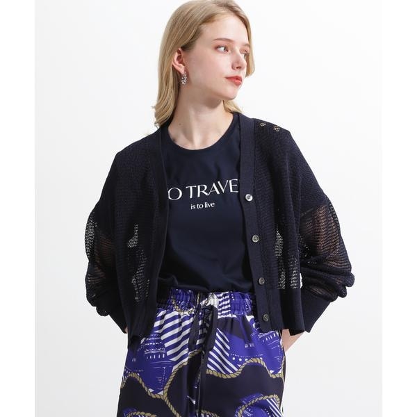 新品未使用ピンキーダイアンレースコンビカーディガン ◇レースコンビカーディガン | ピンキー＆ダイアン(PINKY&DIANNE