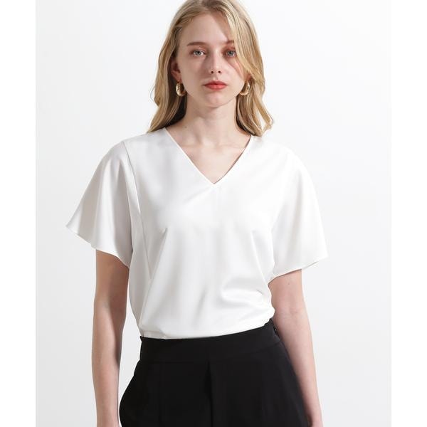 ピンキーアンドダイアン ラグランボウタイブラウス PINKY & DIANNE ◇ラグランボウタイブラウス ネイビー