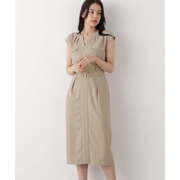 ◇ベルト付きウエストタックワンピース | ピンキー＆ダイアン