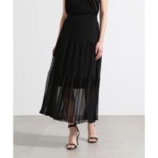 ピンキー＆ダイアン(PINKY&DIANNE)の◆シアープリーツニットフレアースカート