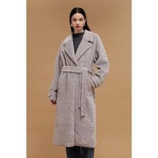 ピンキー＆ダイアン(PINKY&DIANNE)のショートボアロングコート