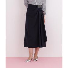 サイドパッチタックスカート