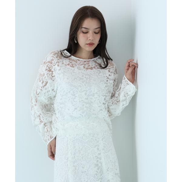 ◇ヨットプリントボウタイブラウス | ピンキー＆ダイアン(PINKY&DIANNE