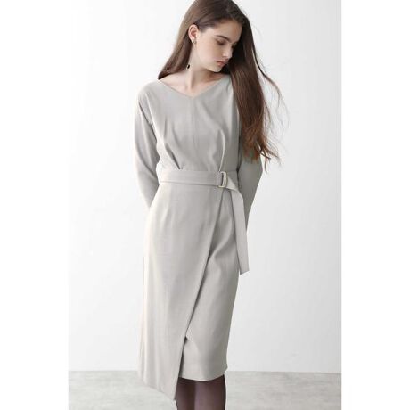 ☆中村アンさんドラマ着用☆ダブルククロスアシンメトリーワンピース  