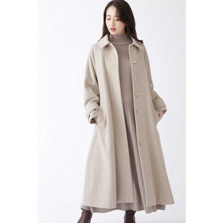 ◇《EXCLUSIVE LINE》バックタックボリュームコート | ジル 