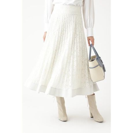 ◇ユラレースプリーツスカート | ジル スチュアート(JILL STUART 