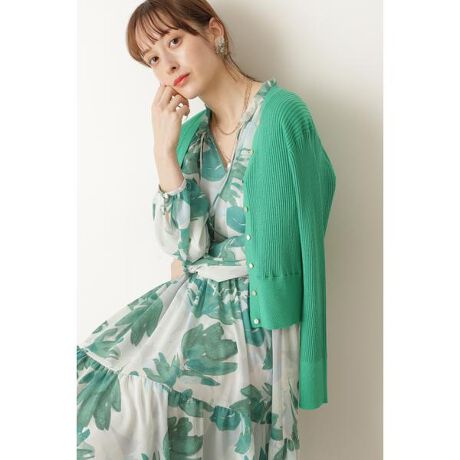 ◇ナターシャリブニットカーディガン | ジル スチュアート(JILL STUART  