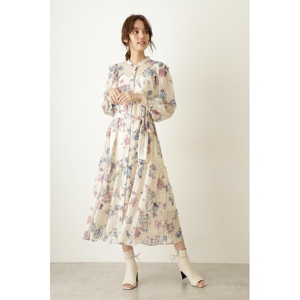 アザレアワンピース JILLSTUART 現行品 ジルスチュアート JILL STUART アザレアワンピース 花柄