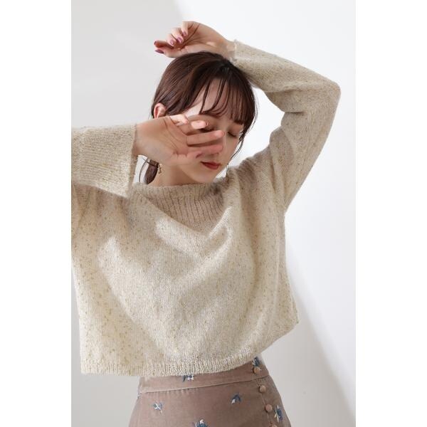 ◇ヒューグリッターニット | ジルスチュアート(JILLSTUART