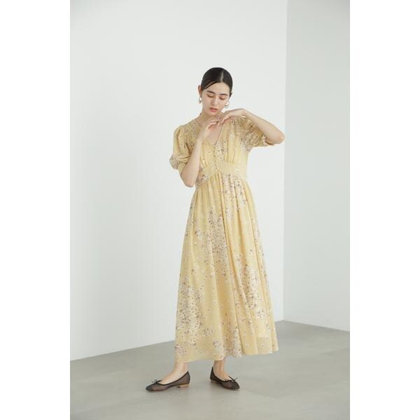 モノトーンフラワーワンピース | ジル スチュアート(JILL STUART