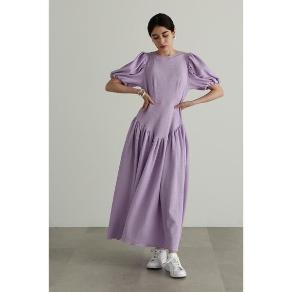 【JILL STUART】シュリンクカットドレス(グリーン/サイズ4) セール】◇シュリンクカットドレス（ワンピース）｜JILL STUART