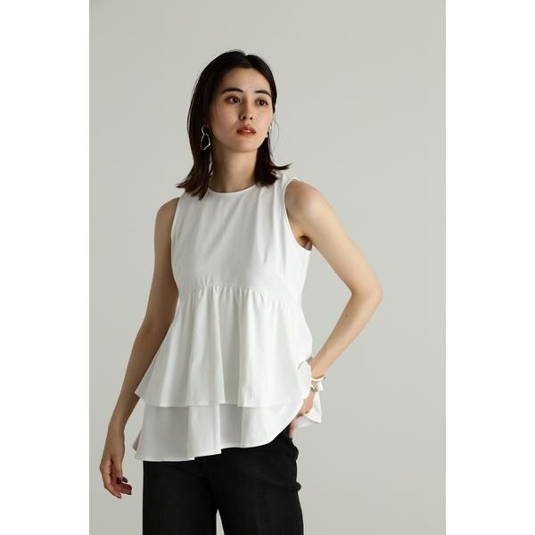 JILLSTUART - JILL STUART アシンメトリーノースリーブトップス ◇アシンメトリーノースリーブトップス | ジル スチュアート