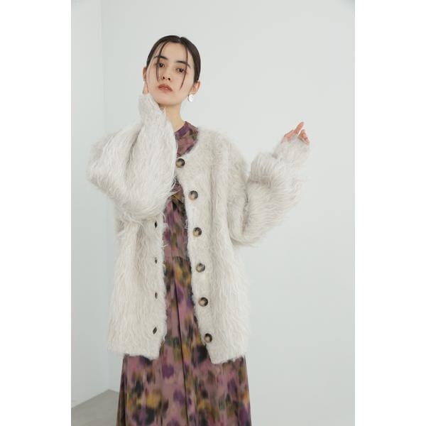 シャギーニットジャケット　ジルスチュアート シャギーニットジャケット | ジル スチュアート(JILL STUART