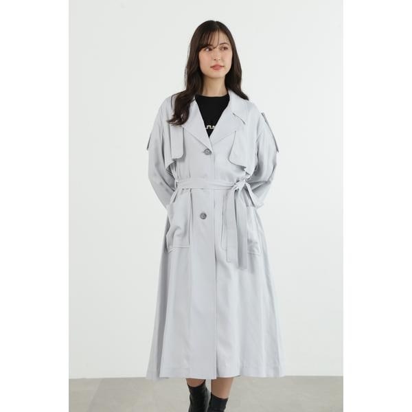 リヨセルナイロンロングコート | ジル スチュアート(JILL STUART