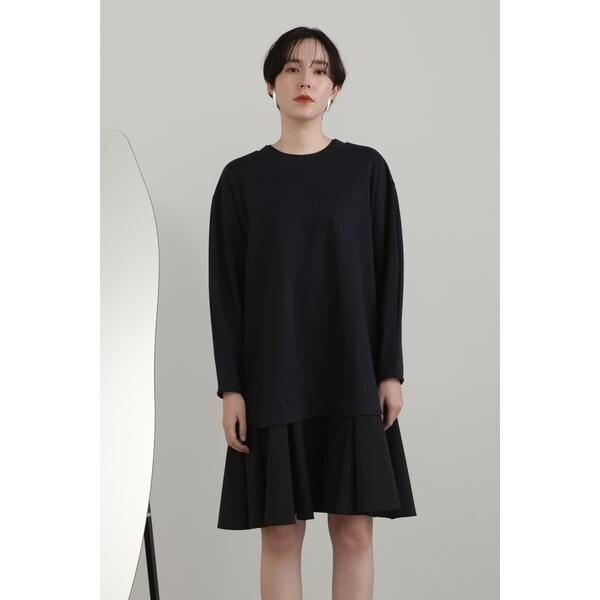 タフタドッキングミニワンピース WEB・一部店舗限定カラー:ベージュ