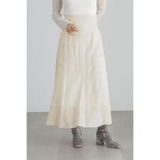 フラワージャカードスカート