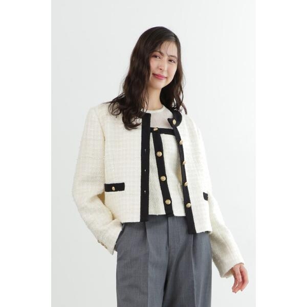 ◇モノトーンツイードジャケット | ジル スチュアート(JILL STUART