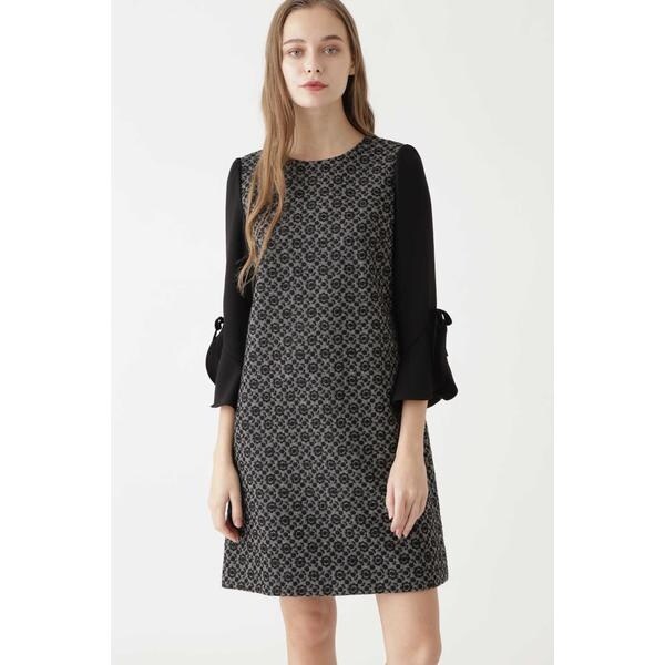 JILL STUART バーガンディ クリスティーAラインワンピース JILL by JILL STUART（ジルバイジルスチュアート）の