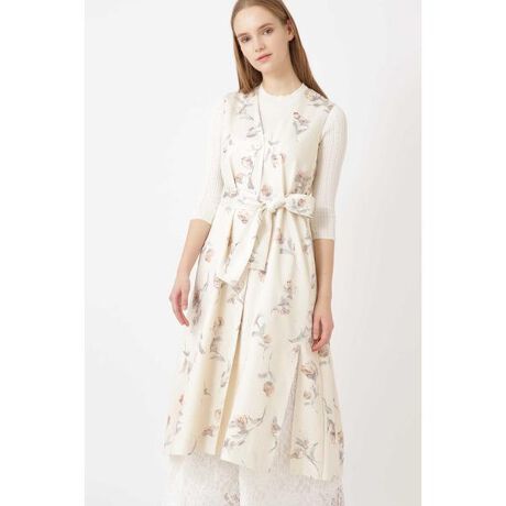 ◇フラワープリントジレ | ジル スチュアート(JILL STUART) | マルイ 