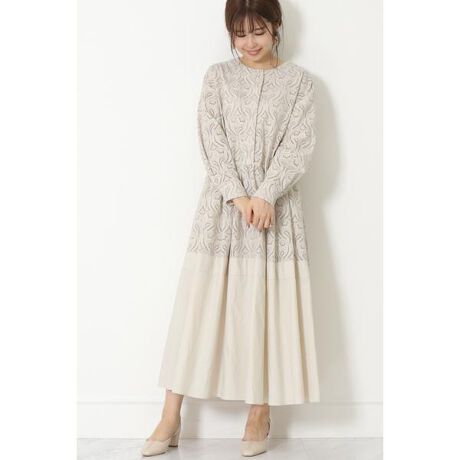◇エイデン刺しゅうロングワンピース | ジル スチュアート(JILL STUART