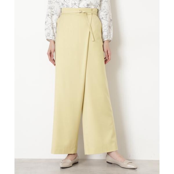 楽天市場】【SALE／70%OFF】[洗える]アシメタックパンツ NATURAL