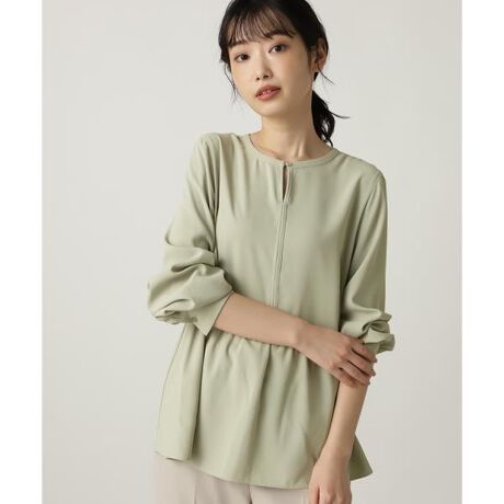 ペプラムブラウス | ナチュラルビューティーベーシック(NATURAL BEAUTY 