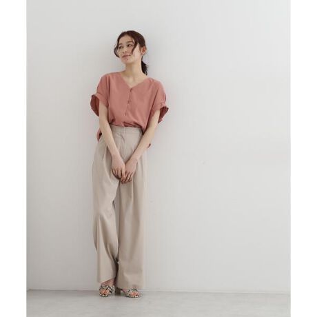 リラックスワイドパンツ ナチュラルビューティーベーシック Natural Beauty Basic ファッション通販 マルイウェブチャネル