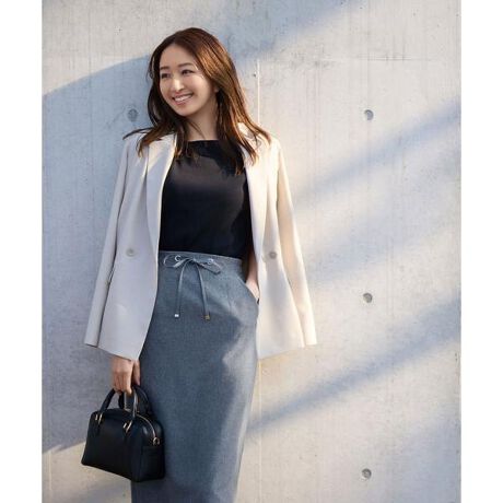 ダブルブレストジャケット ナチュラルビューティーベーシック Natural Beauty Basic ファッション通販 マルイウェブチャネル