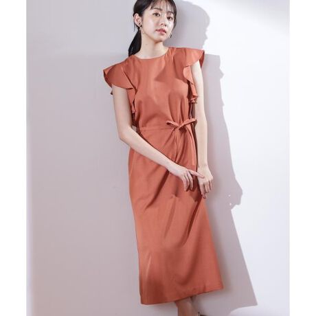 ラッフルワンピース ナチュラルビューティーベーシック Natural Beauty Basic ファッション通販 マルイウェブチャネル