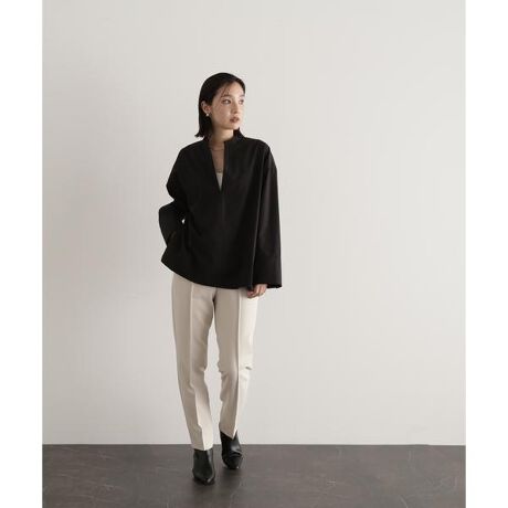 レディース スーツ 3点セット 黒 L NATURAL 梳かし BEAUTY BASIC