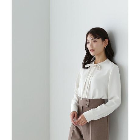 ナローリボンブラウス23AW | ナチュラルビューティーベーシック 