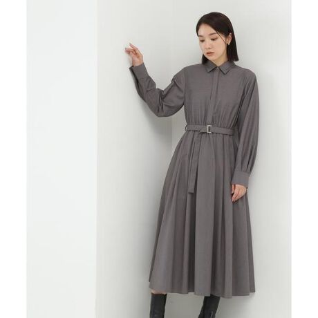 ノーブルフレアシャツワンピース | ナチュラルビューティーベーシック  