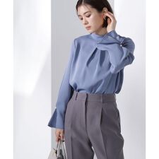 パールポイントスリーブブラウス | ナチュラルビューティーベーシック 