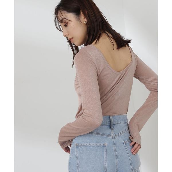 本当に信頼出来る店 ラメシアーカットソー ナチュラルビューティーベーシック | 服＆ファッション小物