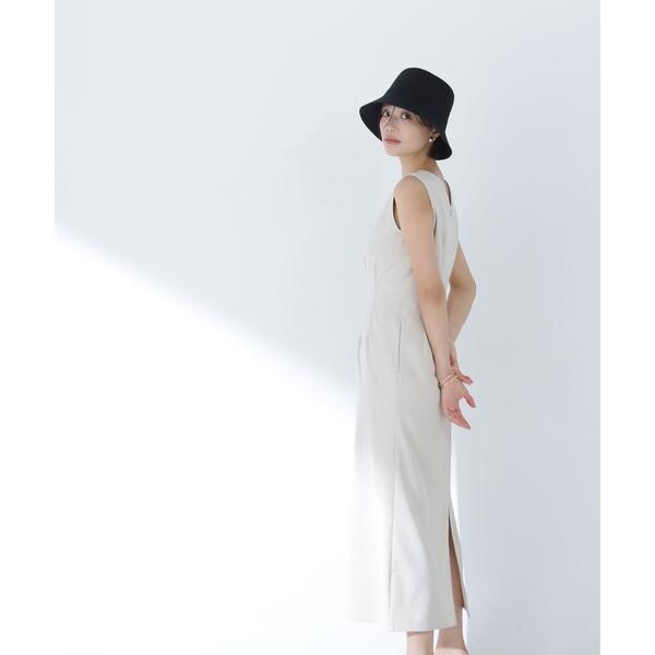 NATURAL BEAUTY BASIC ミニマルナローワンピース M ミニマルナローワンピース | ナチュラルビューティーベーシック