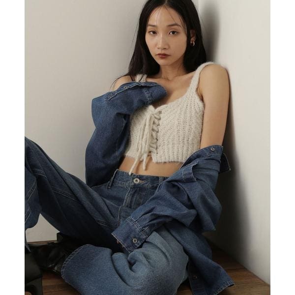 デザインニットビスチェ | ナチュラルビューティーベーシック(NATURAL