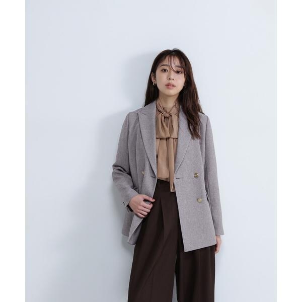 ダブルブレストボクシージャケット 24AW | ナチュラル
