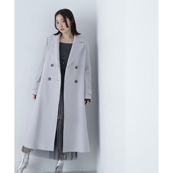 ビッグカラーダブルチェスターコート 24AW | ナチュラルビューティー