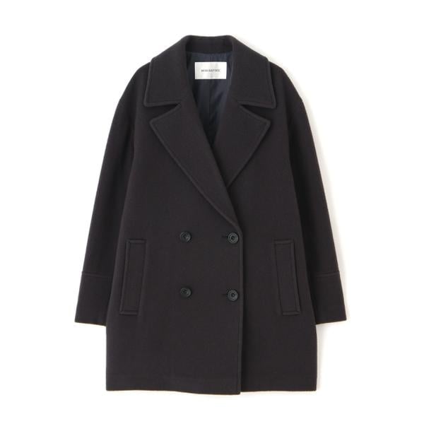 ダブルブレストフォルムミドルコート 24AW | ナチュラル