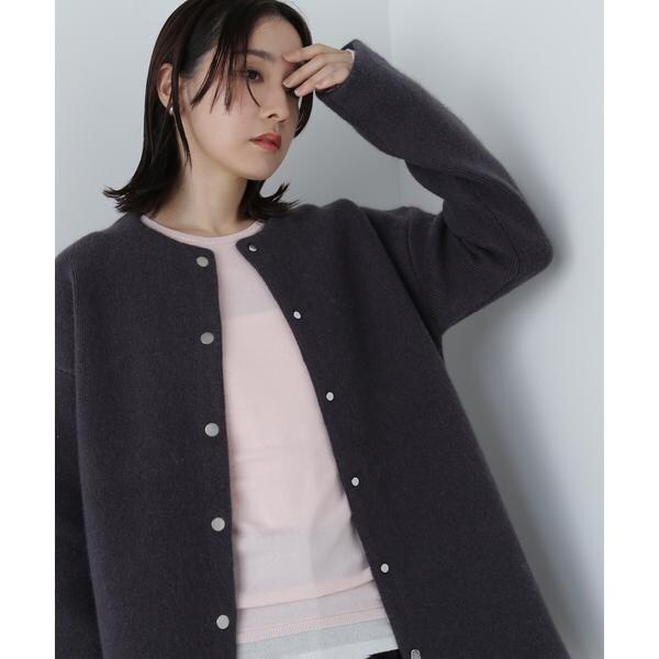 【あるるページ】ＦＯＸ接結コーディガン FOX接結コーディガン 24AW | ナチュラルビューティーベーシック