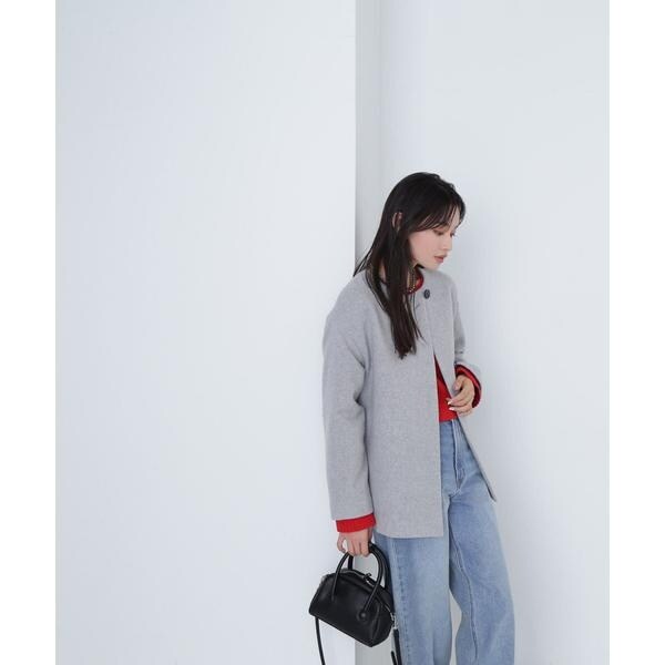 カシミヤブレンドハーフコート 24AW | ナチュラルビューティー