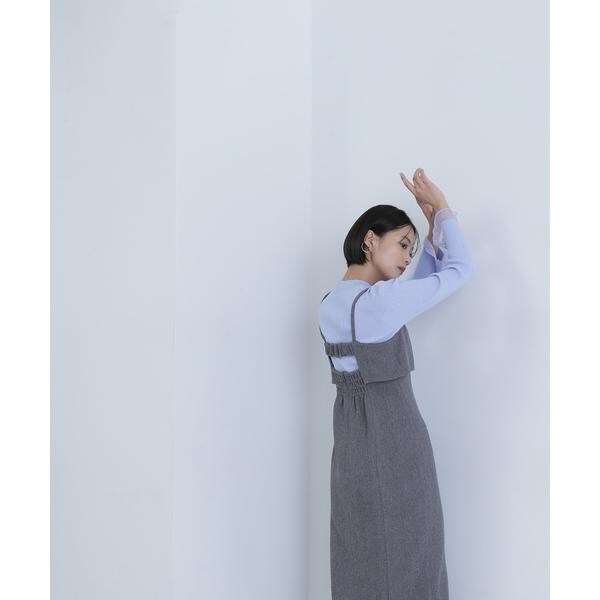 ＮＡＴＵＲＡＬ　ＢＥＡＵＴＹ　ＢＡＳＩＣ　ツィーディー　ラメ　ナロー　ジャンスカ NATURAL BEAUTY BASIC（ナチュラルビューティーベーシック）の