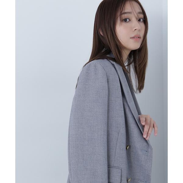 【未使用】ナチュラルビューティーベーシック ♡ ダブルブレストボクシージャケット ダブルブレストボクシージャケット 24AW(506514602