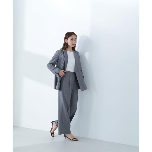 【美品】IENA ローウエストチノ ホワイト 38 Shinzone(シンゾーン)/WASHED HIGH WAIST CHINO(ウォッシュド