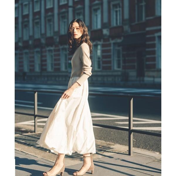 バルーンドッキングニットワンピース | ナチュラルビューティー