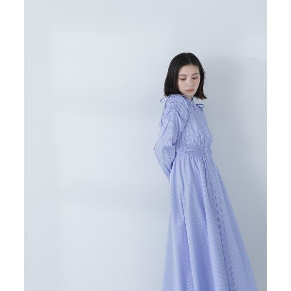 バイカラーアンサンブルニットワンピース 24SS | ナチュラル